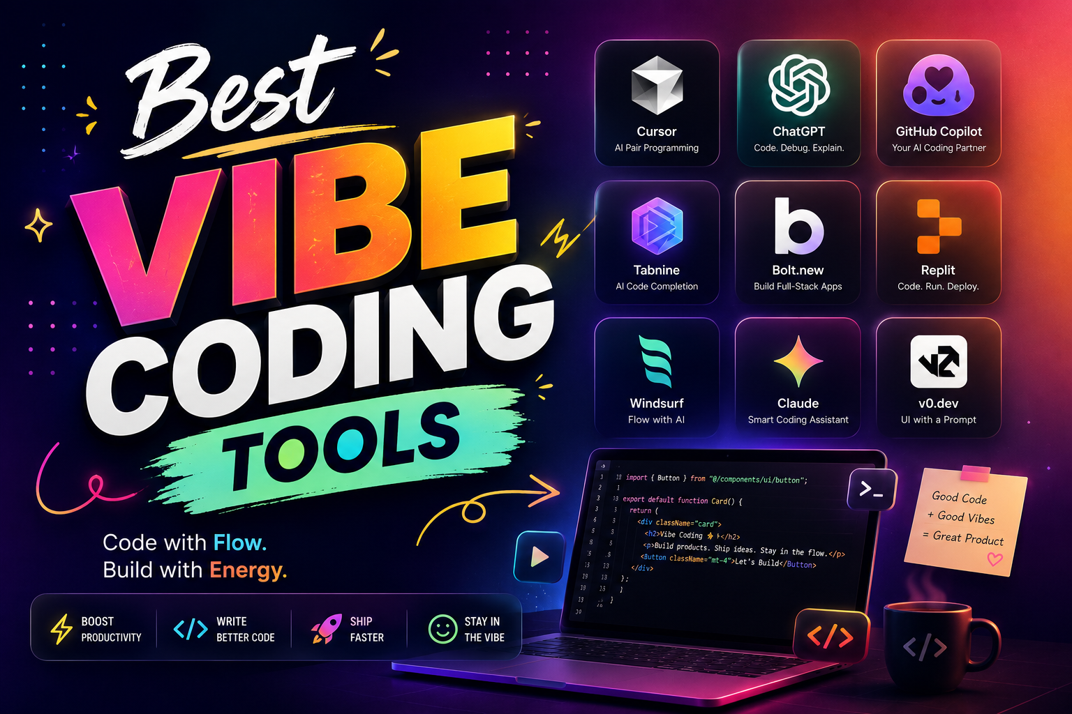 Best Vibe Coding Tools